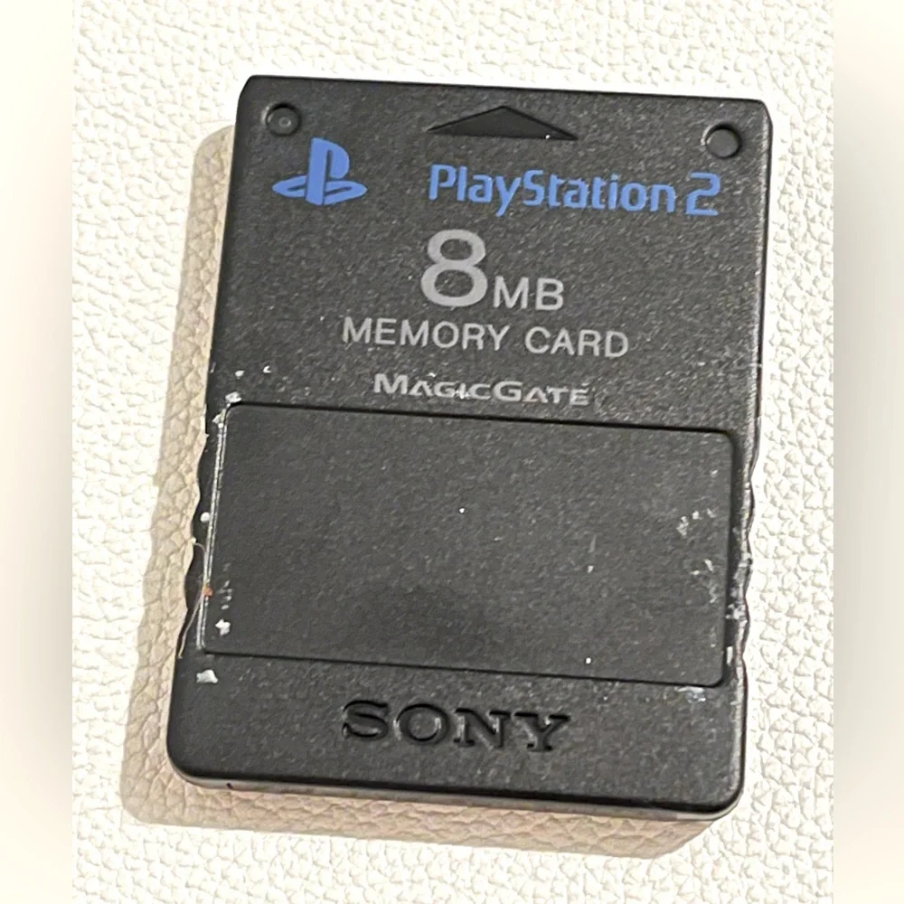 Sony Black PlayStation 2 8MB Memory Card